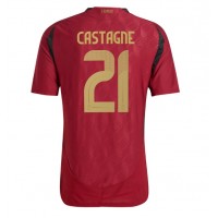 Belgien Timothy Castagne #21 Heimtrikot EM 2024 Kurzarm